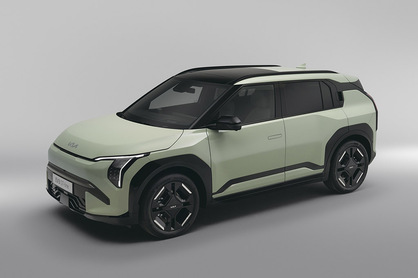 The Kia EV3 All-electric, compact SUV