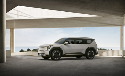 The Kia EV9 all-electric 7-seater SUV.
