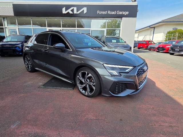 Audi A3 Sportback 1.0 TFSI S-Line Hatchback Petrol Grey