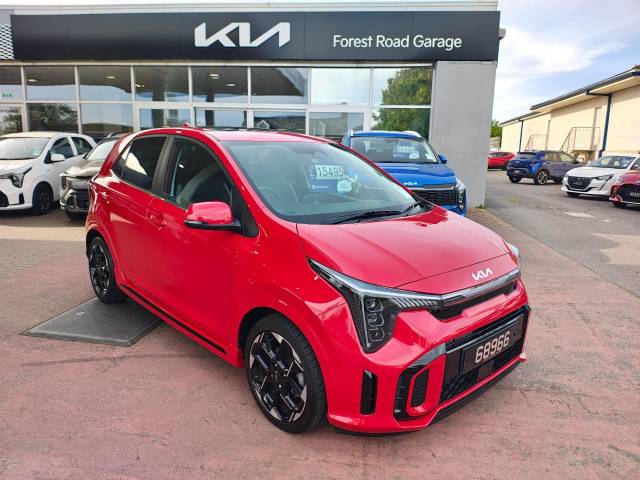 Kia Picanto GT-Line S 1.2 AMT Auto Hatchback Petrol Red