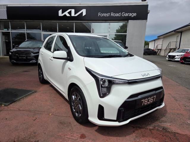 Kia Picanto 1.0 2 AMT Auto Hatchback Petrol White