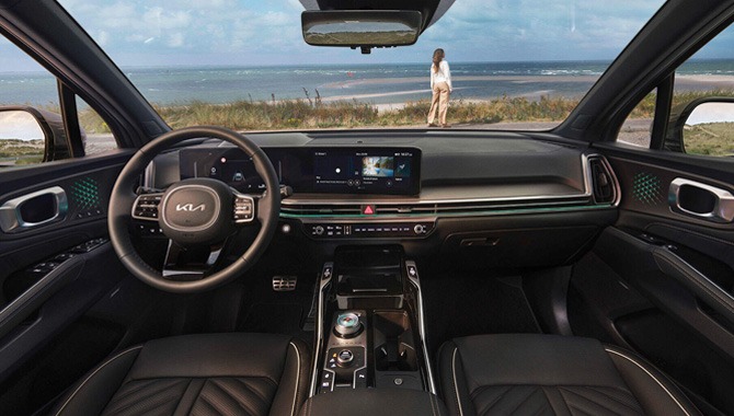 The Kia Sorento - Interior