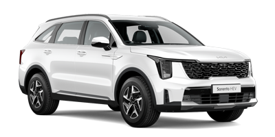 The Kia Sorento - White Pearl
