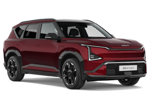 The Kia EV5 - Magma Red