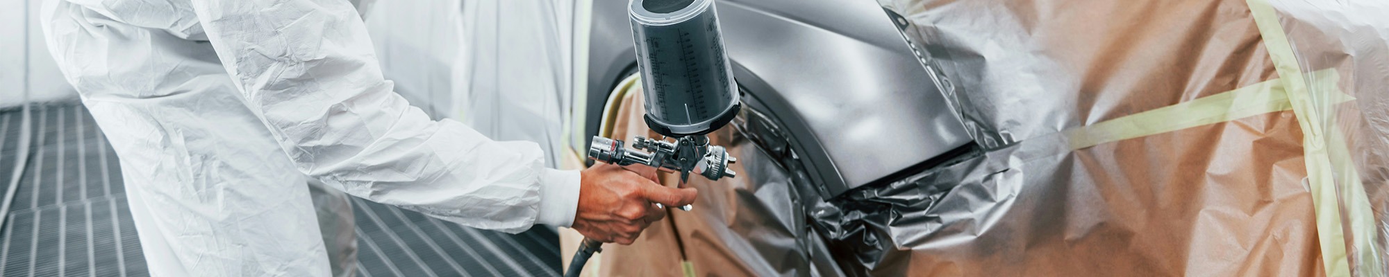 Paint Shop at Forest Road Garage