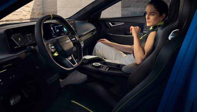 The Kia EV6 GT - Interior